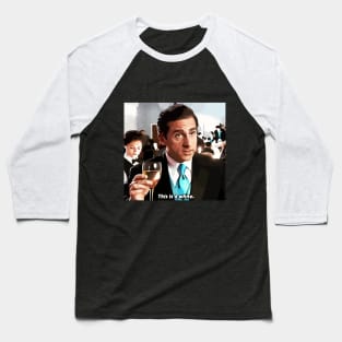 Michael Scott knows his wine Baseball T-Shirt